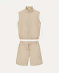 Short Tech Set Beige