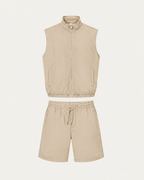 Short Tech Set Beige