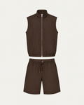 Short Tech Set Brown
