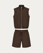 Short Tech Set Brown