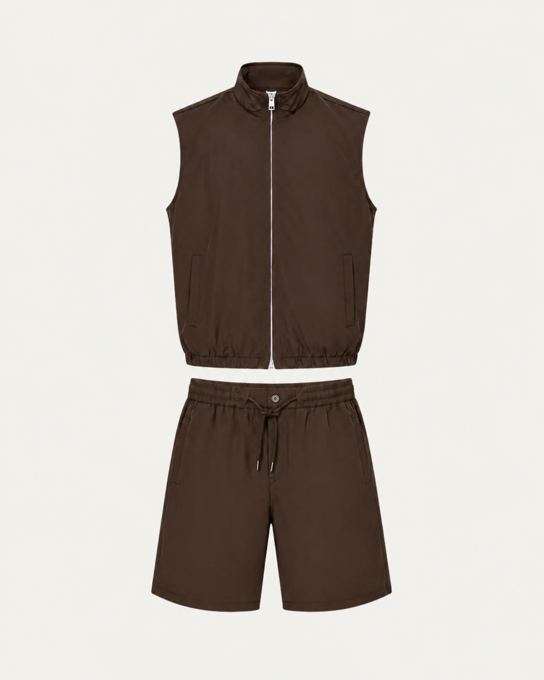 Short Tech Set Brown