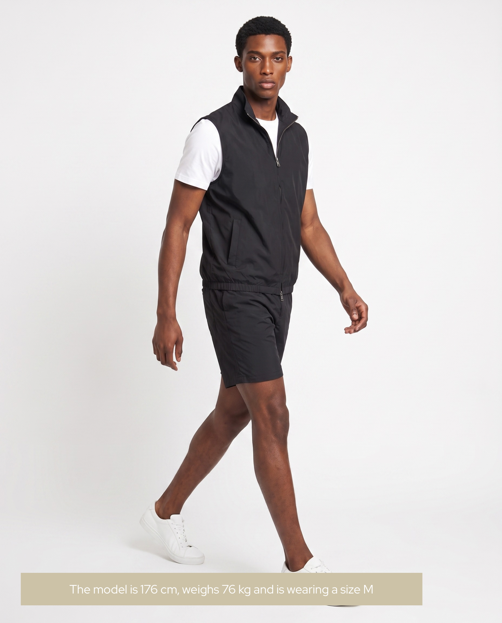 Short Tech Set Black