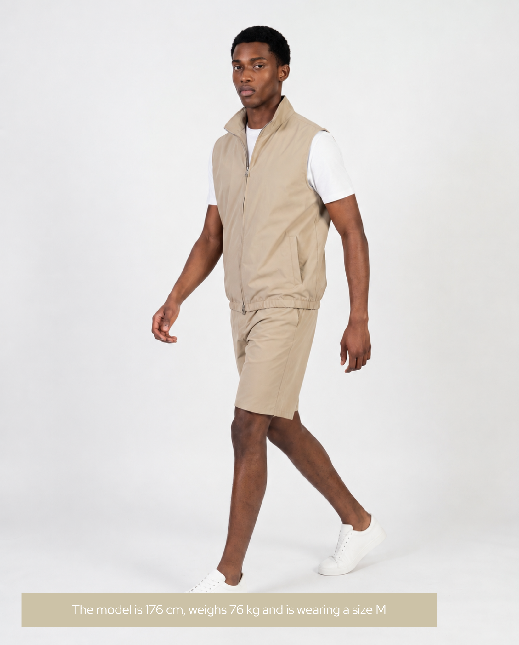 Short Tech Set Beige