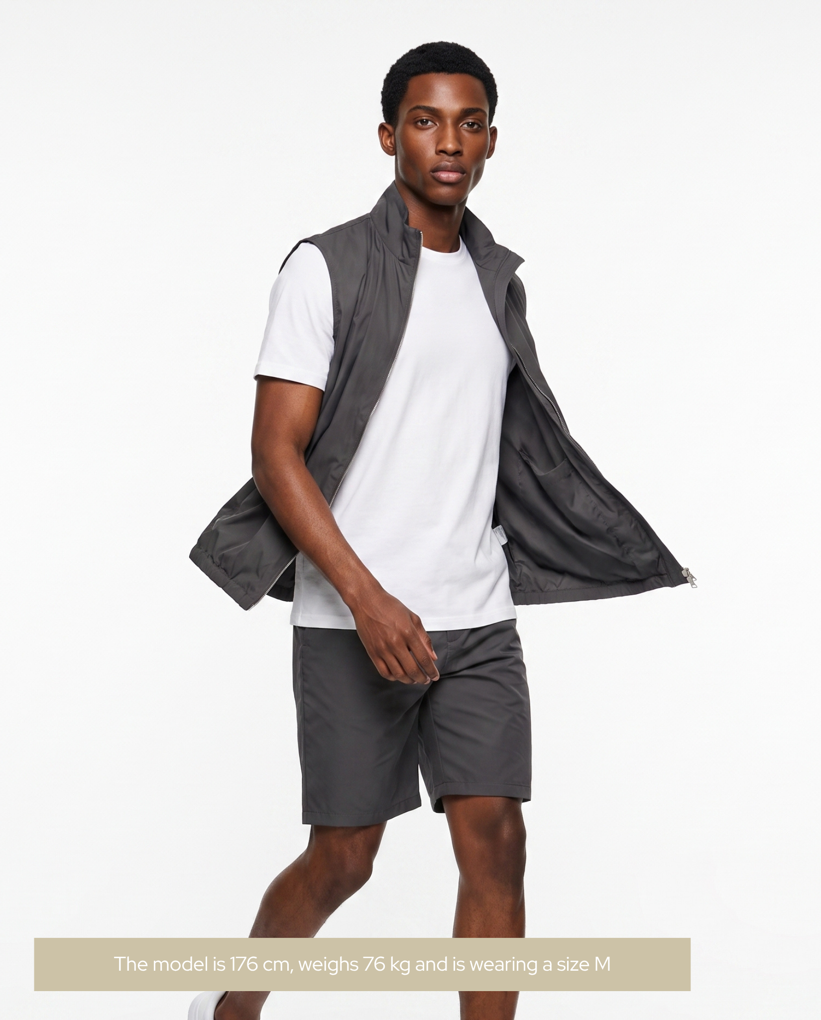 Short Tech Set Grey