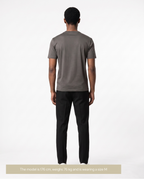 Mercerised Cotton T-Shirt Dark Grey