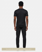 Mercerised Cotton T-Shirt Black