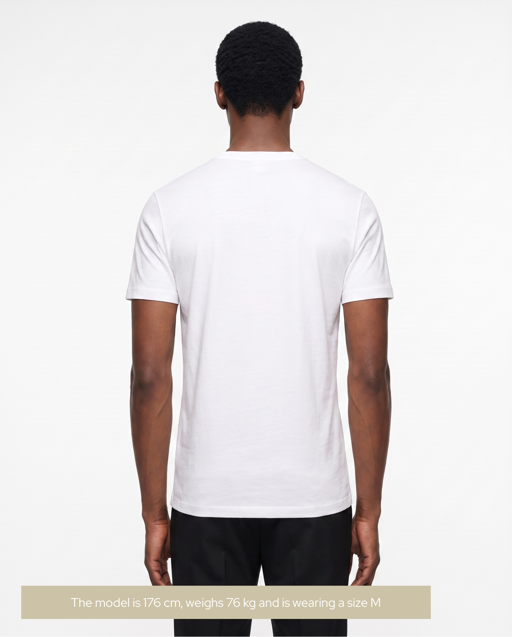 Mercerised Cotton T-Shirt White