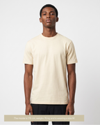 Mercerised cotton T-shirt Beige