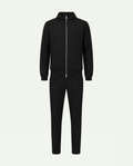 Hooded Tech Suit Black