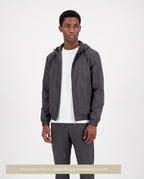 Hooded Tech Suit Dark Grey