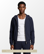 Hooded Tech Suite Navy