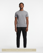 Mercerised Cotton T-Shirt Grey