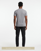 Mercerised Cotton T-Shirt Grey