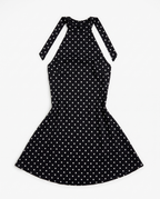 Polkadot Dress Black