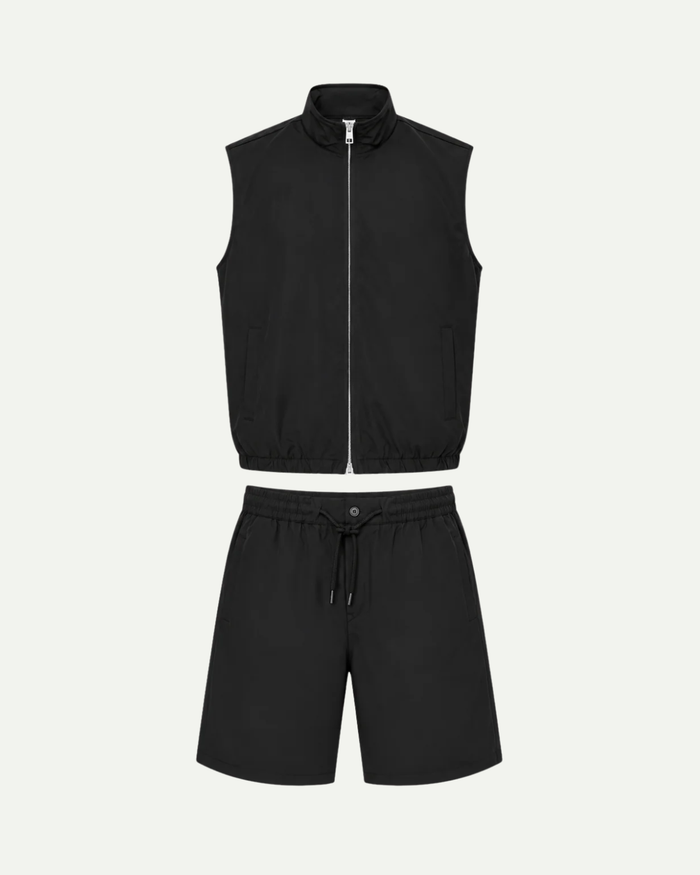 Short Tech Set Black