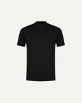 Mercerised Cotton T-Shirt Black