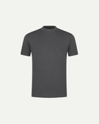 Mercerised Cotton T-Shirt Dark Grey