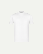 Mercerised Cotton T-Shirt White