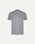 Mercerised Cotton T-Shirt Grey