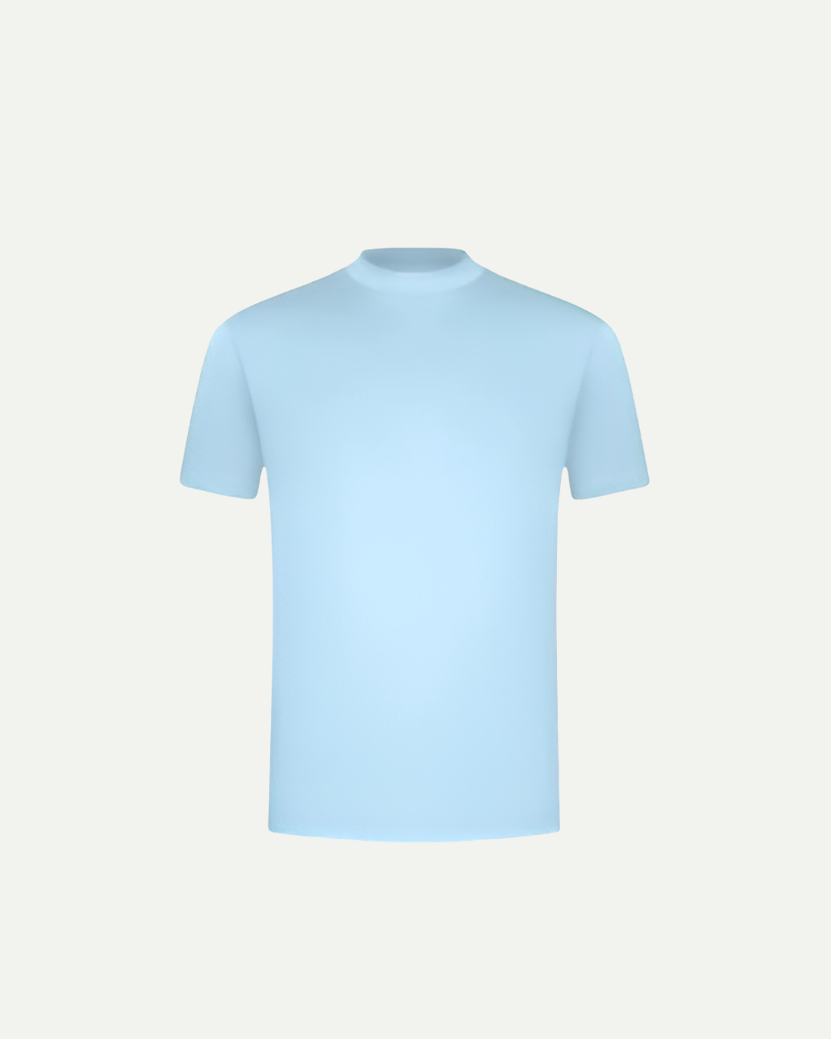 Mercerised Cotton T-Shirt light Blue